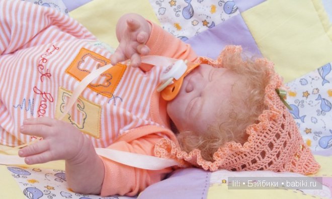 Моя Аврора - кукла реборн из молда матильда от Ulrike Gall