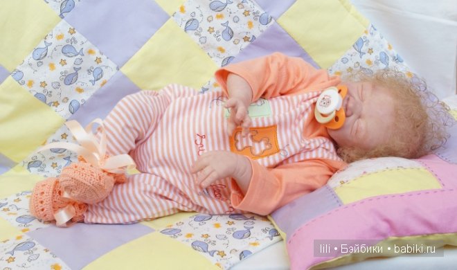 Моя Аврора - кукла реборн из молда матильда от Ulrike Gall