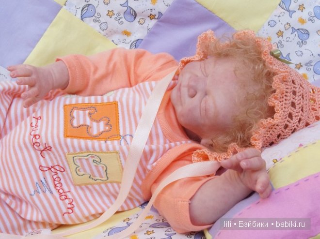 Моя Аврора - кукла реборн из молда матильда от Ulrike Gall