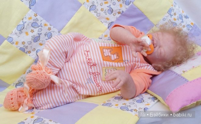 Моя Аврора - кукла реборн из молда матильда от Ulrike Gall