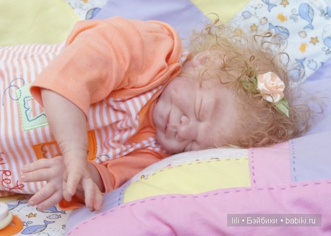 Моя Аврора - кукла реборн из молда матильда от Ulrike Gall