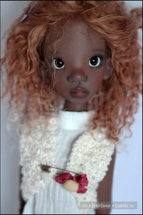 Tobi Human Dark Tan Resin 54cm by Kaye Wiggs