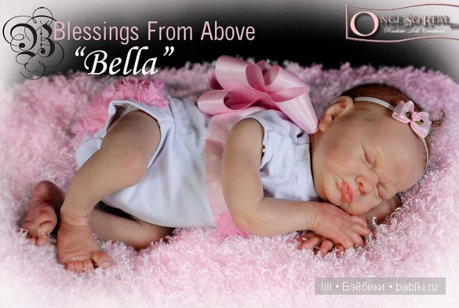 Молд для куклы реборн Bella от Andrea Arcello