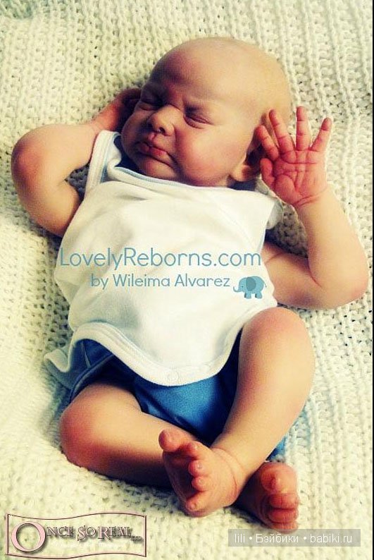 Молд для куклы реборн Bella от Andrea Arcello