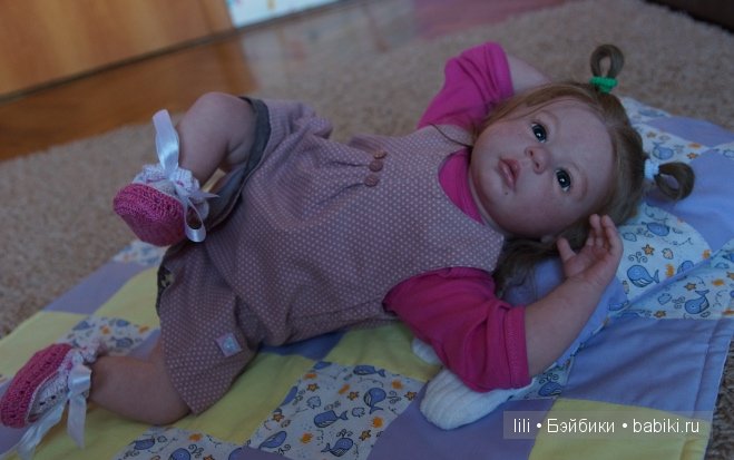 Моя малышка реборн Элечка