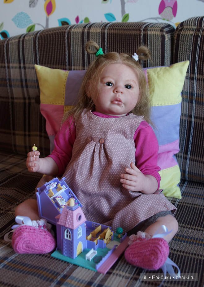 Моя малышка реборн Элечка