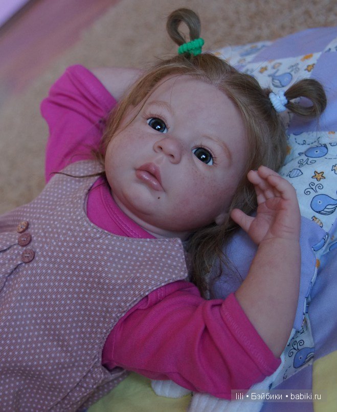 Моя малышка реборн Элечка