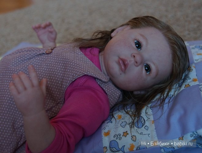 Моя малышка реборн Элечка