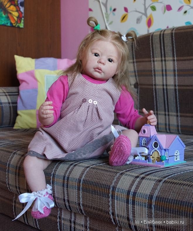 Моя малышка реборн Элечка