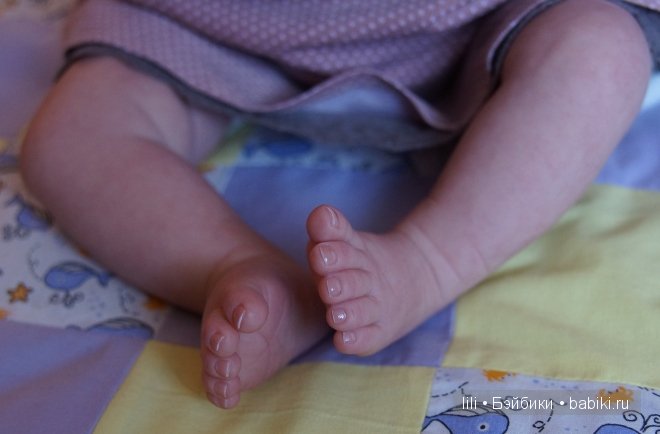 Моя малышка реборн Элечка