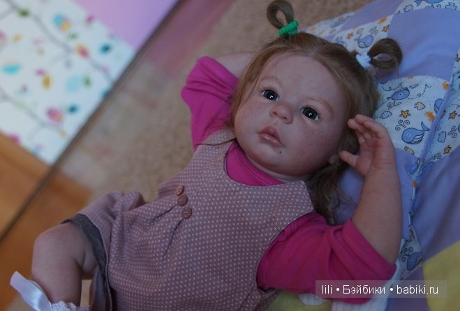 Моя малышка реборн Элечка
