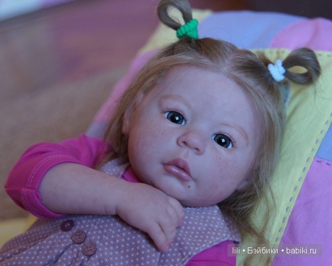Моя малышка реборн Элечка