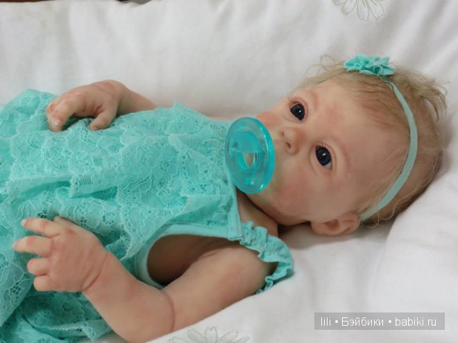 Силиконовая малышка Laura Tuzio Ross. Willow Hannah Awake 15/20
