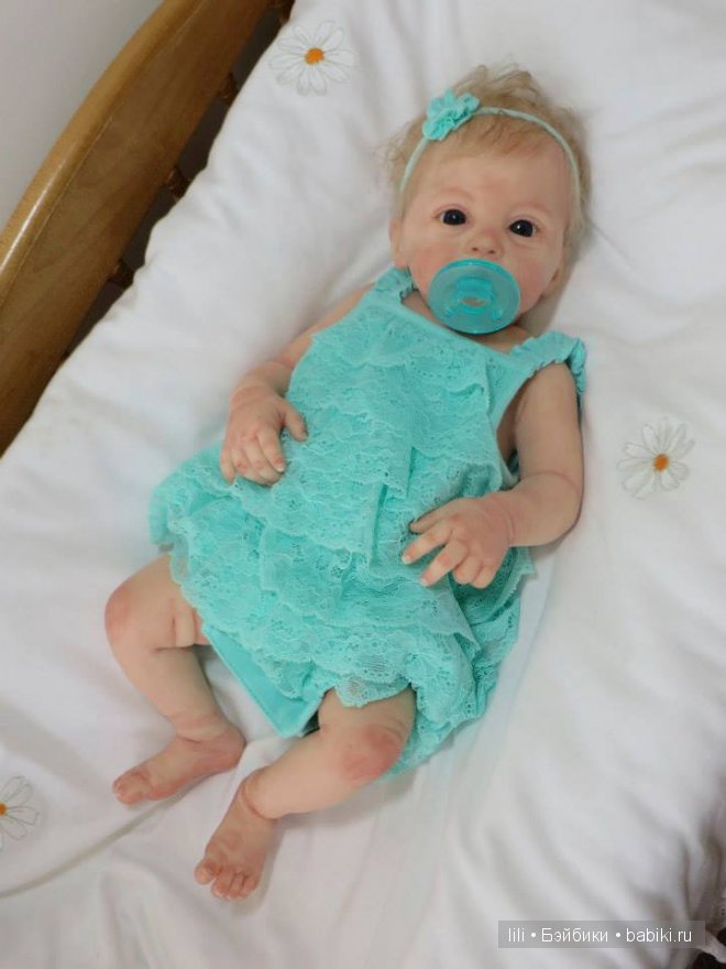 Силиконовая малышка Laura Tuzio Ross. Willow Hannah Awake 15/20