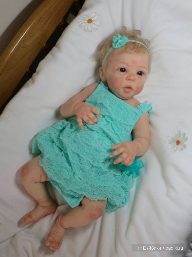 Силиконовая малышка Laura Tuzio Ross. Willow Hannah Awake 15/20