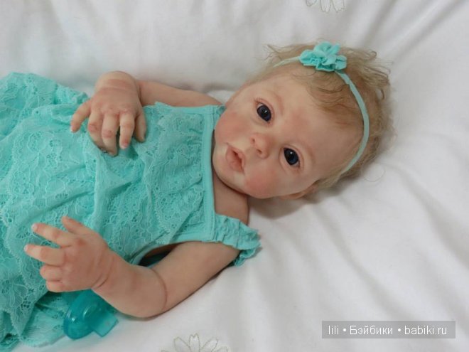 Силиконовая малышка Laura Tuzio Ross. Willow Hannah Awake 15/20