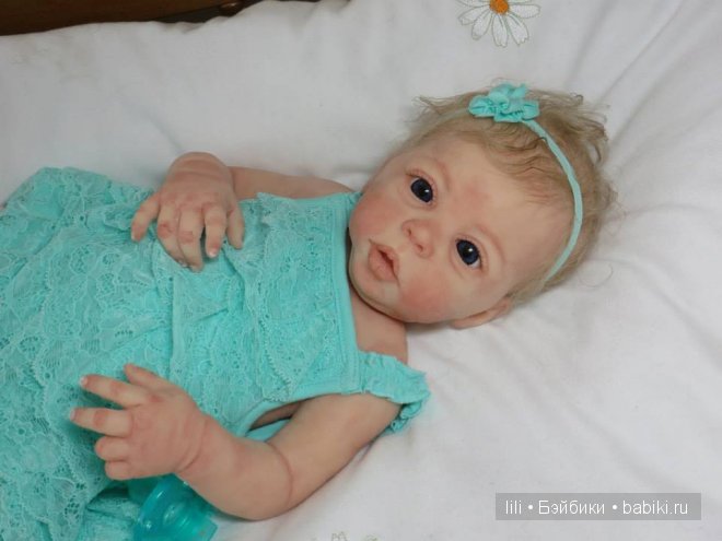 Силиконовая малышка Laura Tuzio Ross. Willow Hannah Awake 15/20
