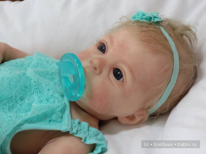 Силиконовая малышка Laura Tuzio Ross. Willow Hannah Awake 15/20