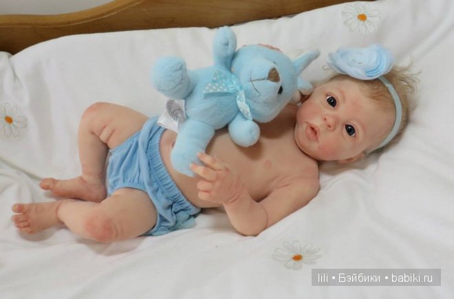 Силиконовая малышка Laura Tuzio Ross. Willow Hannah Awake 15/20