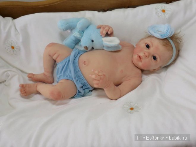 Силиконовая малышка Laura Tuzio Ross. Willow Hannah Awake 15/20