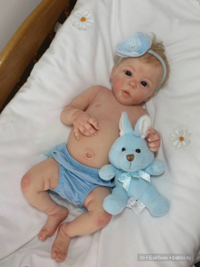Силиконовая малышка Laura Tuzio Ross. Willow Hannah Awake 15/20