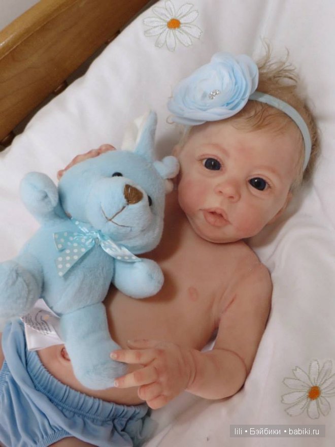 Силиконовая малышка Laura Tuzio Ross. Willow Hannah Awake 15/20