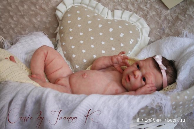 Силиконовая куколка Cassie от Joanna Kazmierczak