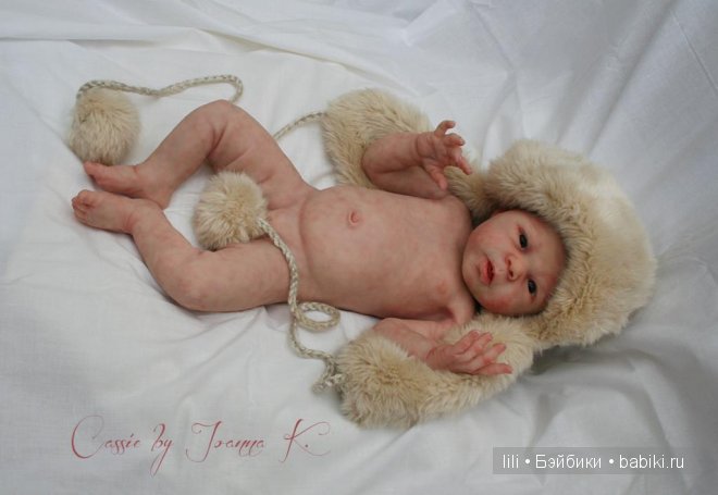 Силиконовая куколка Cassie от Joanna Kazmierczak