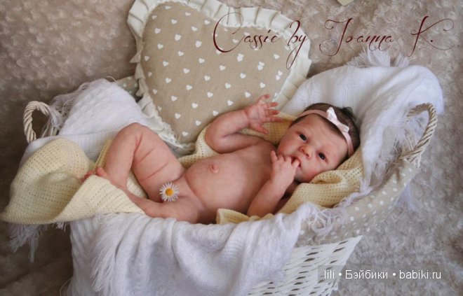 Силиконовая куколка Cassie от Joanna Kazmierczak