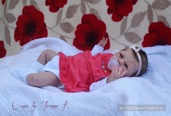 Силиконовая куколка Cassie от Joanna Kazmierczak