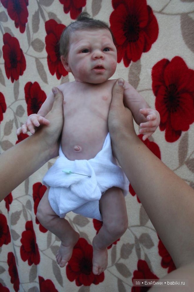 Силиконовая куколка Cassie от Joanna Kazmierczak