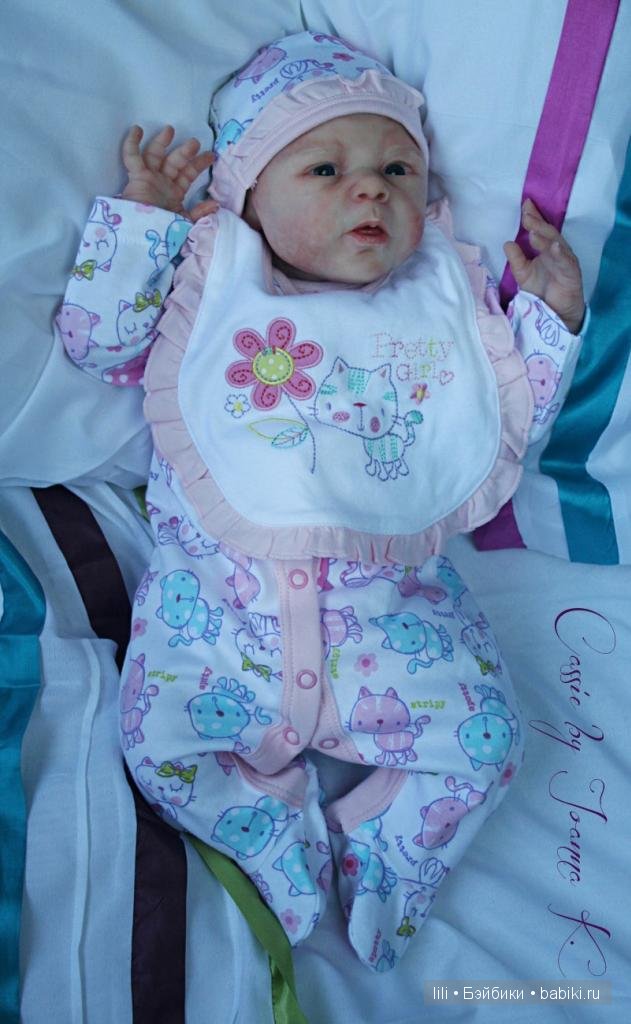 Силиконовая куколка Cassie от Joanna Kazmierczak