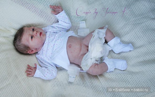 Силиконовая куколка Cassie от Joanna Kazmierczak