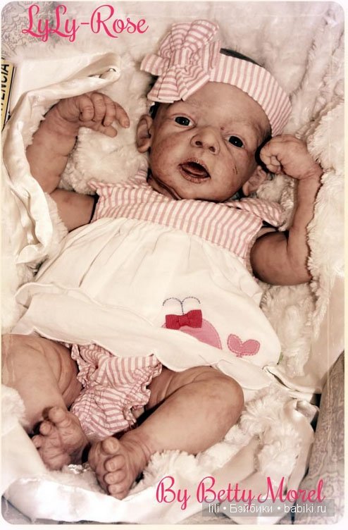 Молд для куклы реборн Lyly-Rose от Betty Morel