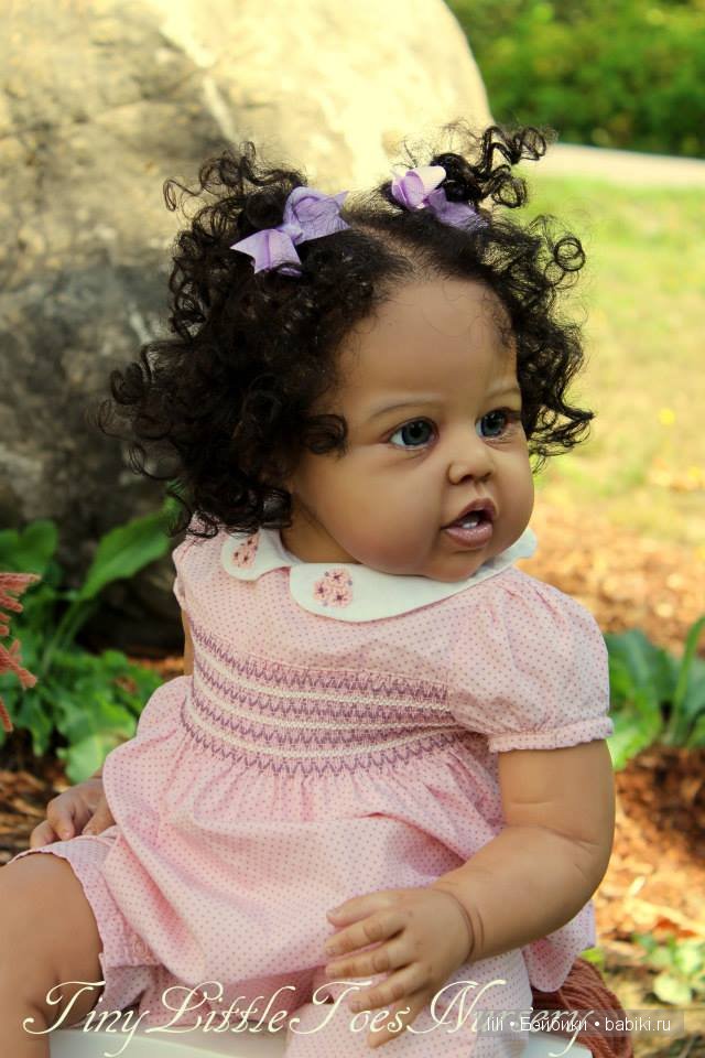 Новый молд для куклы реборн Violet из серии LITTLE SPROUT от Jannie de Lange