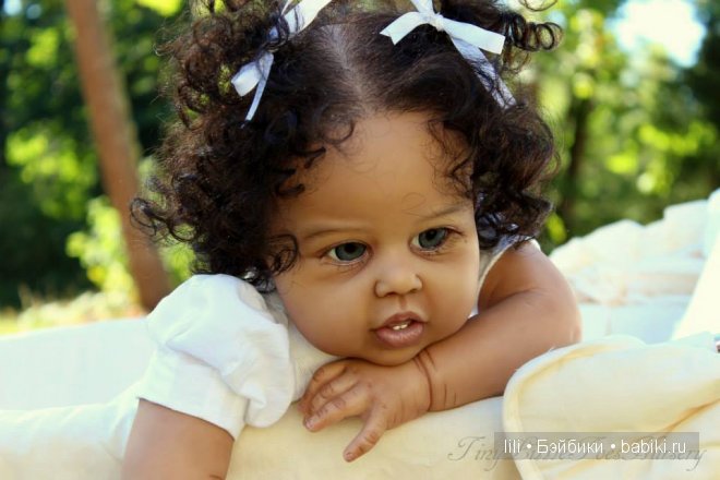 Новый молд для куклы реборн Violet из серии LITTLE SPROUT от Jannie de Lange