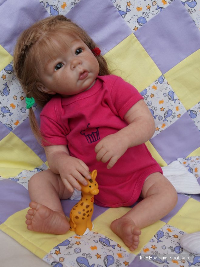 Кукла реборн Луковка