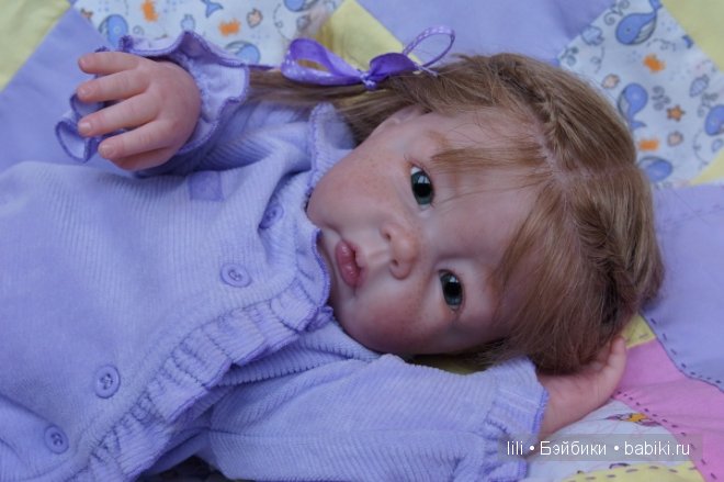 Кукла реборн Луковка
