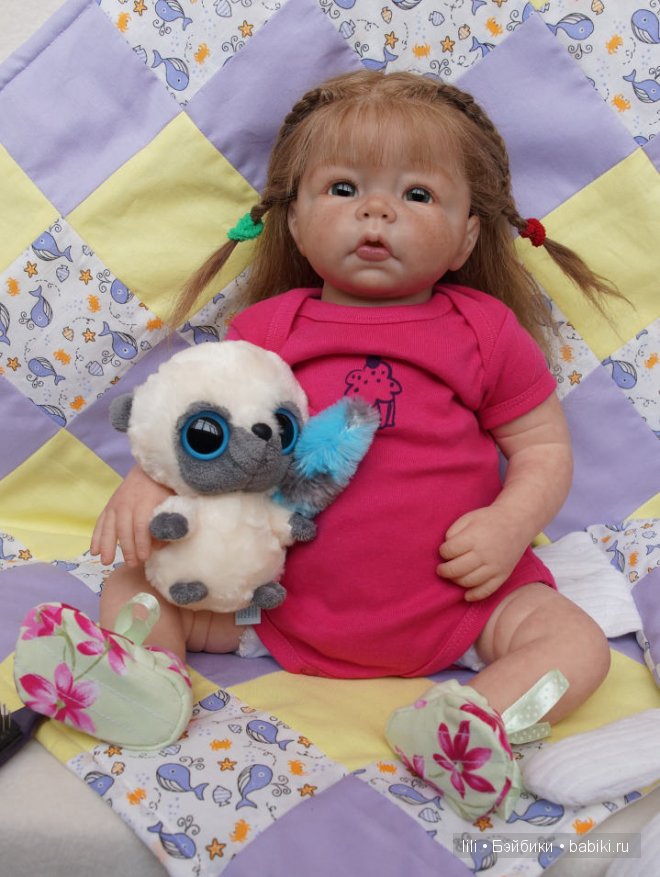 Кукла реборн Луковка