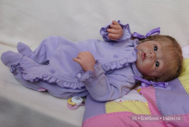 Кукла реборн Луковка