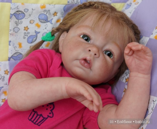 Кукла реборн Луковка