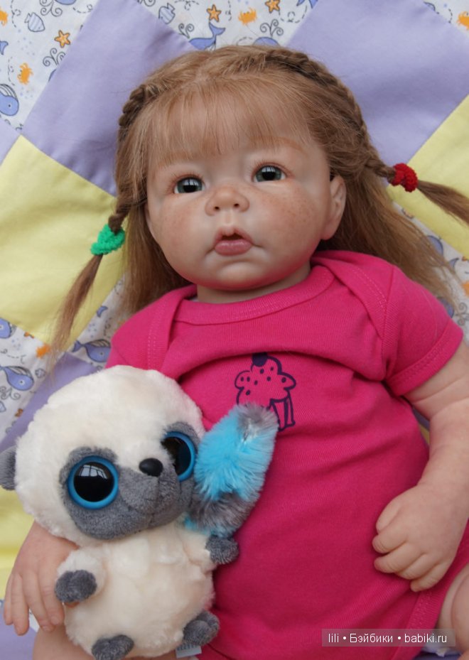 Кукла реборн Луковка