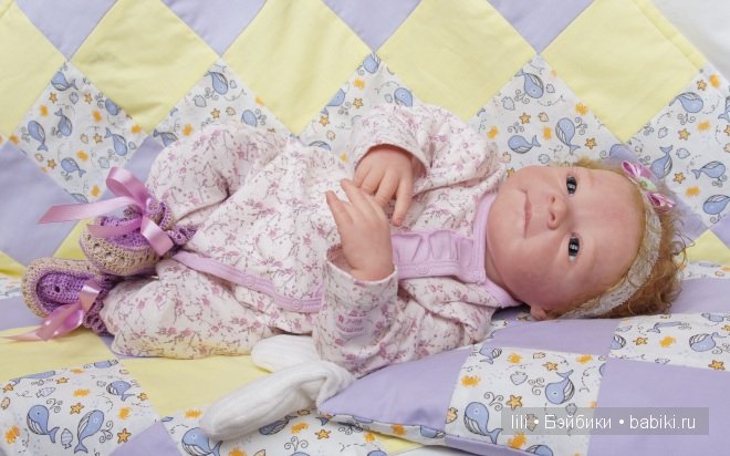 Моя куколка реборн Изабелла