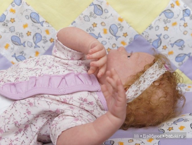 Моя куколка реборн Изабелла