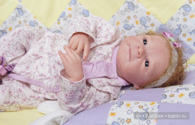 Моя куколка реборн Изабелла
