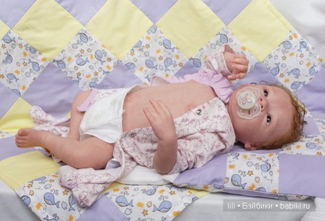 Моя куколка реборн Изабелла