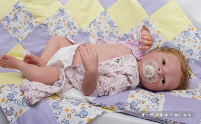 Моя куколка реборн Изабелла