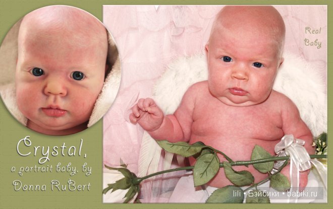 Молд для куклы реборн Crystal от Donna RuBert