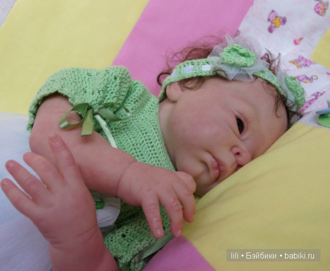 Моя малышка реборн из молда Семми - Дуняша