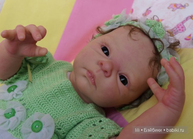 Моя малышка реборн из молда Семми - Дуняша